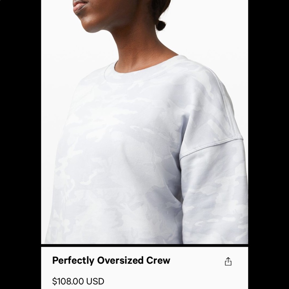 Perfectly oversized crew